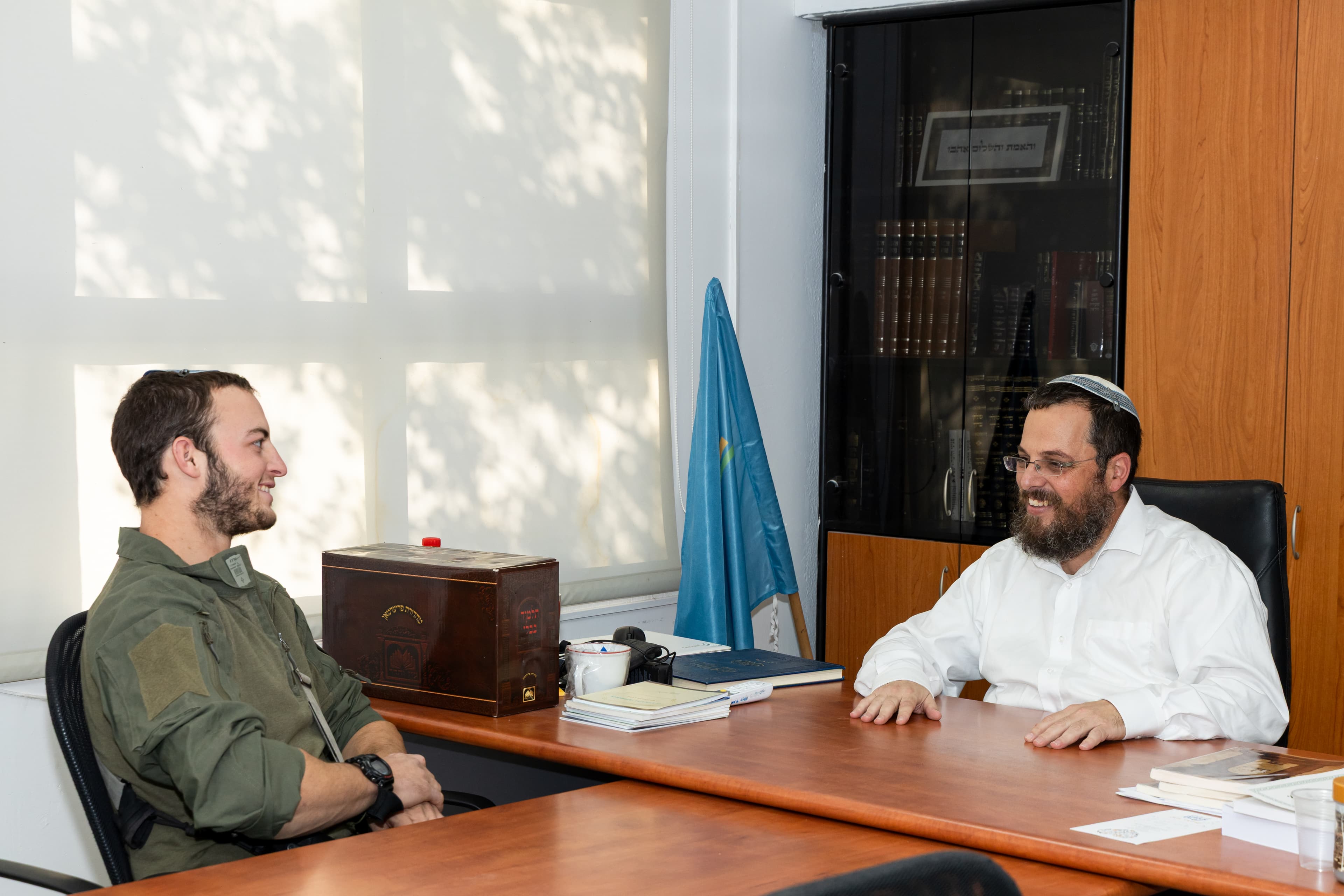 לימוד עם ראש הישיבה